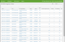 Screenshot of TIBCO BusinessWorks Engines